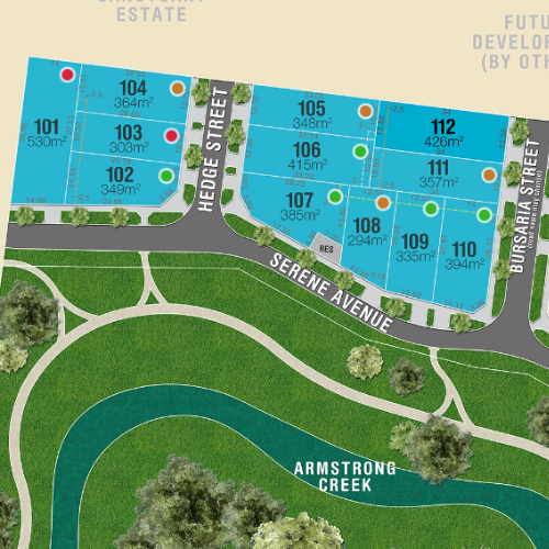 [Land for Sale] Warralily Estate, Armstrong Creek OpenLot